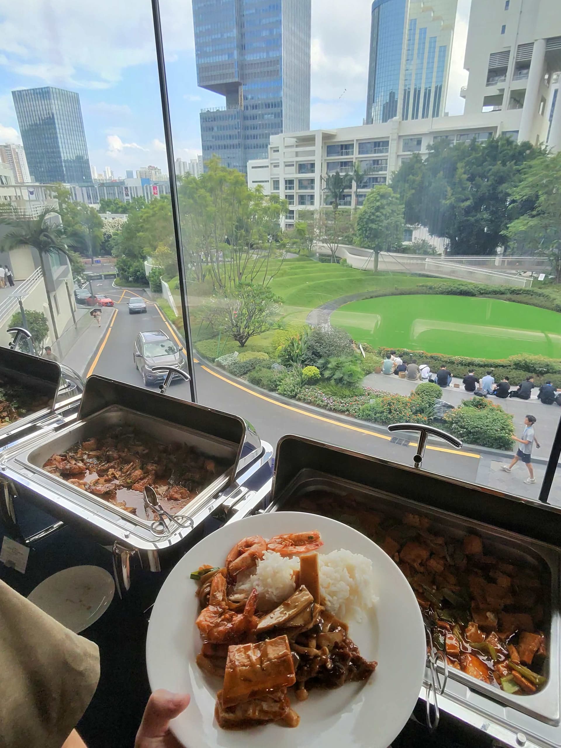 Lunch at the conference